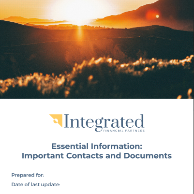 Important Contacts and Documents - Poster